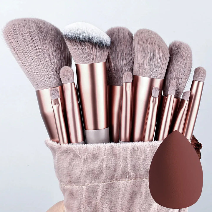 13-18Pcs Makeup Brush Set Professional Super soft detail brush Blush Brush Foundation Concealer Eyeshadow Brush Lady Beauty Tool