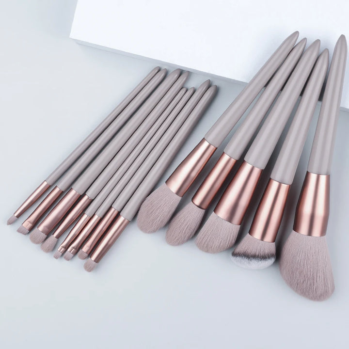 13-18Pcs Makeup Brush Set Professional Super soft detail brush Blush Brush Foundation Concealer Eyeshadow Brush Lady Beauty Tool